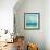 Turquoise Ocean-Vahe Yeremyan-Framed Art Print displayed on a wall