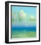 Turquoise Ocean-Vahe Yeremyan-Framed Art Print
