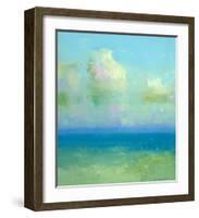 Turquoise Ocean-Vahe Yeremyan-Framed Art Print