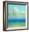 Turquoise Ocean-Vahe Yeremyan-Framed Art Print