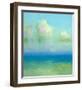 Turquoise Ocean-Vahe Yeremyan-Framed Art Print