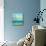 Turquoise Ocean-Vahe Yeremyan-Mounted Art Print displayed on a wall