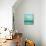 Turquoise Ocean-Vahe Yeremyan-Mounted Art Print displayed on a wall