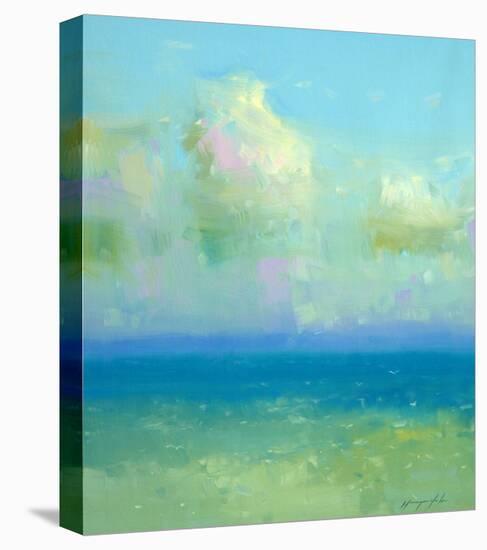 Turquoise Ocean-Vahe Yeremyan-Stretched Canvas