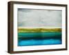 Turquoise Reflection-Taylor Hamilton-Framed Art Print