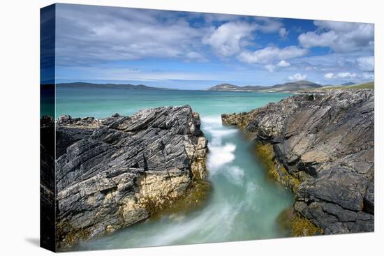 Turquoise Rush-Michael Blanchette Photography-Stretched Canvas