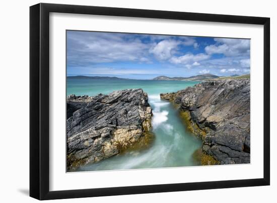 Turquoise Rush-Michael Blanchette Photography-Framed Photographic Print