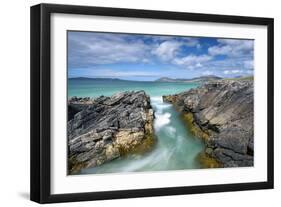 Turquoise Rush-Michael Blanchette Photography-Framed Photographic Print