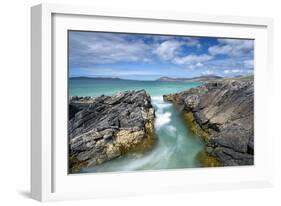 Turquoise Rush-Michael Blanchette Photography-Framed Photographic Print