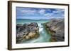 Turquoise Rush-Michael Blanchette Photography-Framed Photographic Print