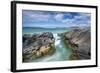 Turquoise Rush-Michael Blanchette Photography-Framed Photographic Print