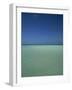 Turquoise Sea and Blue Sky, Seascape in the Maldives, Indian Ocean-Fraser Hall-Framed Photographic Print