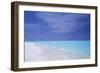 Turquoise Sea, Blue Sky and White Sand-null-Framed Photographic Print