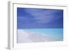 Turquoise Sea, Blue Sky and White Sand-null-Framed Photographic Print