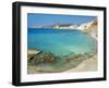 Turquoise Sea, Firiplaka Beach, Milos, Cyclades Islands, Greek Islands, Aegean Sea, Greece, Europe-Tuul-Framed Photographic Print