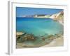 Turquoise Sea, Firiplaka Beach, Milos, Cyclades Islands, Greek Islands, Aegean Sea, Greece, Europe-Tuul-Framed Photographic Print