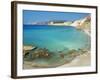 Turquoise Sea, Firiplaka Beach, Milos, Cyclades Islands, Greek Islands, Aegean Sea, Greece, Europe-Tuul-Framed Photographic Print