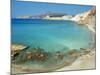 Turquoise Sea, Firiplaka Beach, Milos, Cyclades Islands, Greek Islands, Aegean Sea, Greece, Europe-Tuul-Mounted Photographic Print