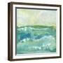 Turquoise Sea I-J. Holland-Framed Premium Giclee Print