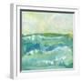 Turquoise Sea I-J. Holland-Framed Premium Giclee Print