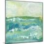 Turquoise Sea I-J. Holland-Mounted Premium Giclee Print