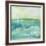 Turquoise Sea I-J. Holland-Framed Premium Giclee Print