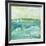 Turquoise Sea I-J. Holland-Framed Premium Giclee Print