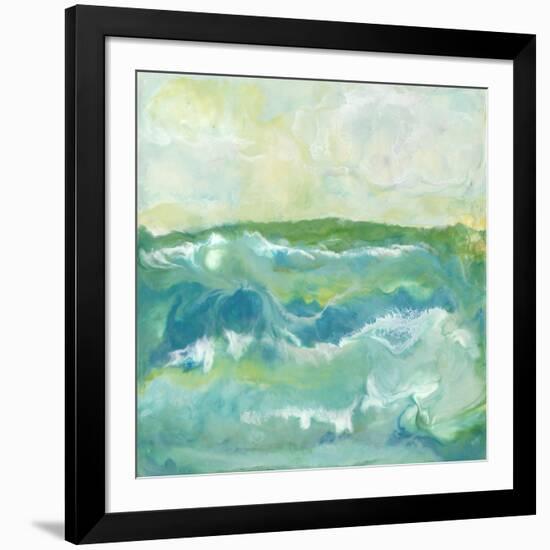 Turquoise Sea I-J. Holland-Framed Premium Giclee Print