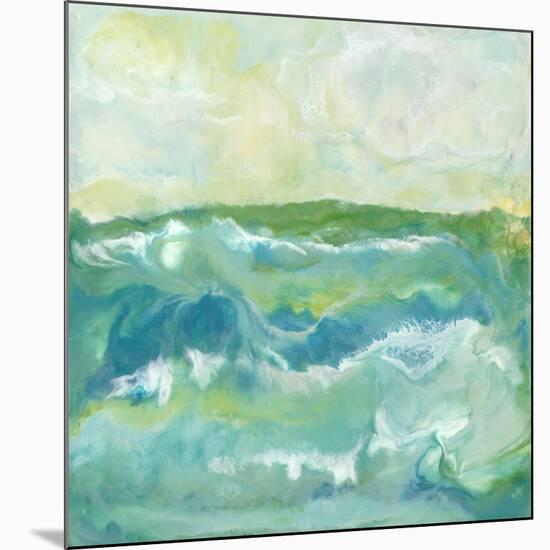 Turquoise Sea I-J. Holland-Mounted Premium Giclee Print