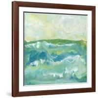 Turquoise Sea I-J. Holland-Framed Premium Giclee Print