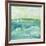 Turquoise Sea I-J. Holland-Framed Premium Giclee Print