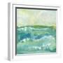 Turquoise Sea I-J. Holland-Framed Art Print