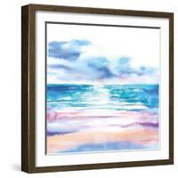 Turquoise Sea II-Aimee Del Valle-Framed Art Print