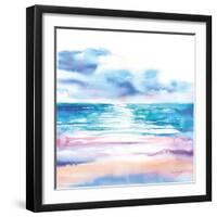 Turquoise Sea II-Aimee Del Valle-Framed Art Print