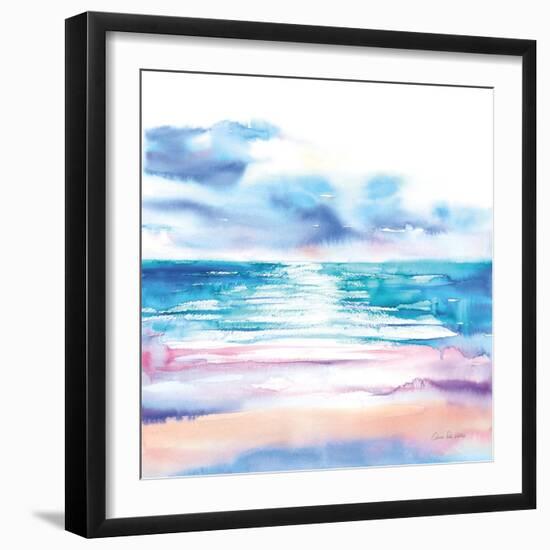 Turquoise Sea II-Aimee Del Valle-Framed Art Print