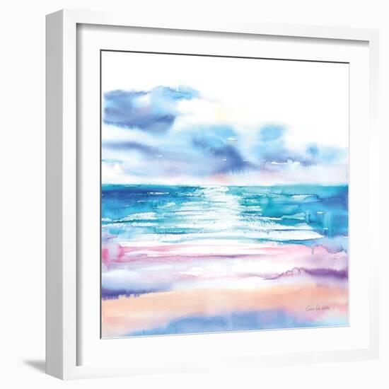 Turquoise Sea II-Aimee Del Valle-Framed Art Print