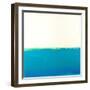 Turquoise Sea-Don Bishop-Framed Art Print