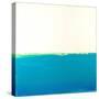Turquoise Sea-Don Bishop-Stretched Canvas