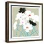 Turquoise Stems-Jenny Frean-Framed Giclee Print