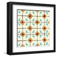 Turquoise Tango-Hope Smith-Framed Art Print