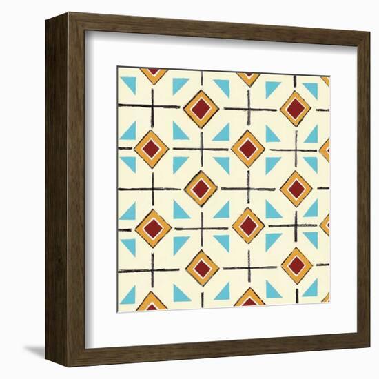 Turquoise Tango-Hope Smith-Framed Art Print