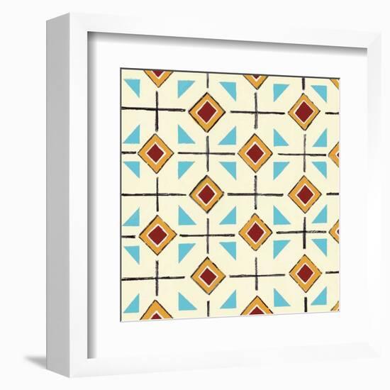 Turquoise Tango-Hope Smith-Framed Art Print