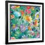 Turquoise Textile-Kim Parker-Framed Giclee Print