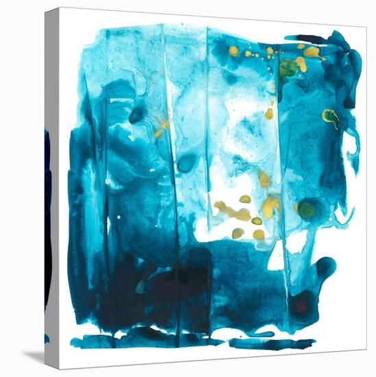 Turquoise Tidbits-Joyce Combs-Stretched Canvas