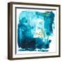 Turquoise Tidbits-Joyce Combs-Framed Art Print