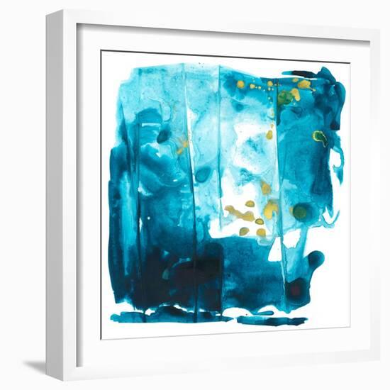 Turquoise Tidbits-Joyce Combs-Framed Art Print