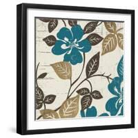 Turquoise Tile 2-Morgan Yamada-Framed Art Print