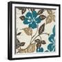 Turquoise Tile 2-Morgan Yamada-Framed Art Print