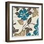 Turquoise Tile 2-Morgan Yamada-Framed Art Print