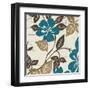 Turquoise Tile 2-Morgan Yamada-Framed Art Print